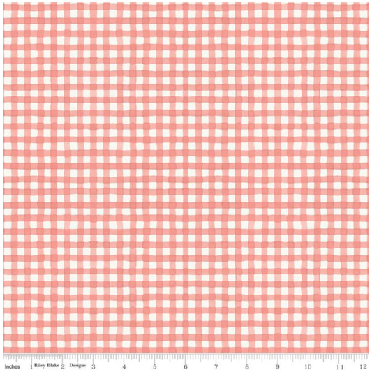 Countryside ~ Gingham C14537 Coral