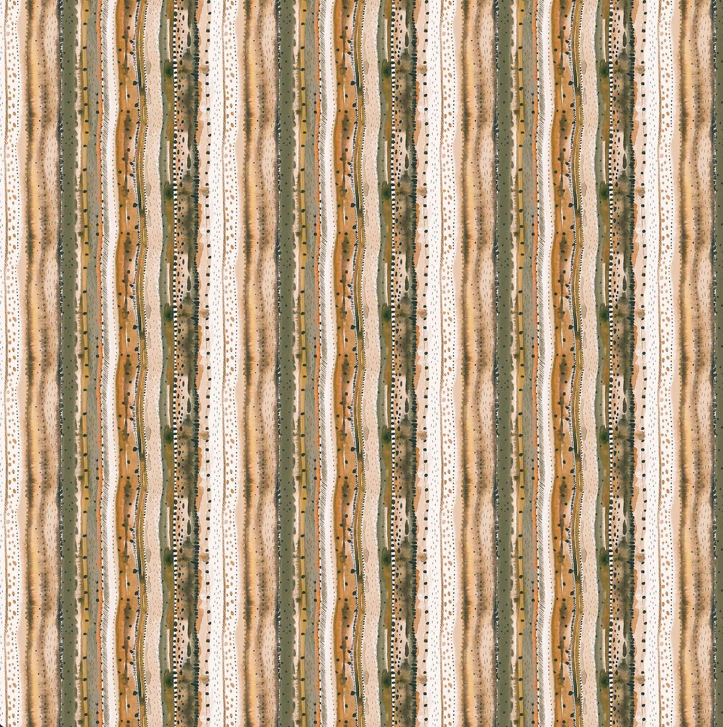 Autumn Forage ~ Stripes ~ Gold 90852-52