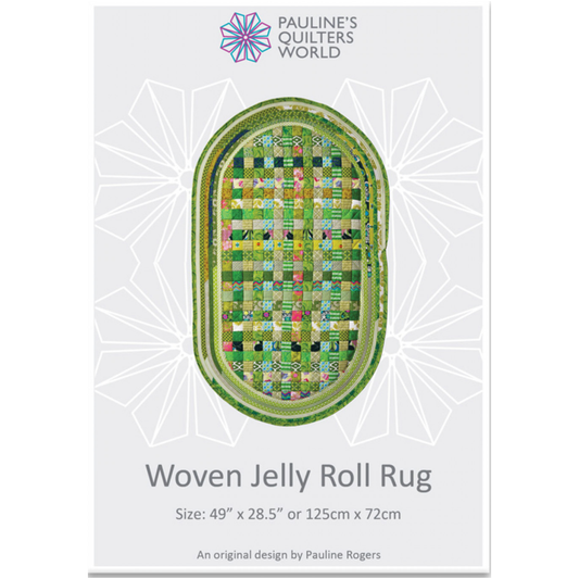 Pauline's Quilter's World ~ Woven Jelly Roll Rug Pattern