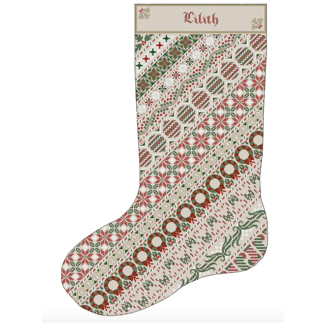 Northern Expressions | Twisted Christmas Stocking