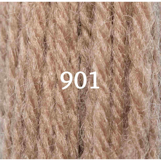 Crewel Weight Yarn ~ Golden Brown 901