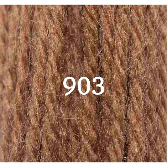 Crewel Weight Yarn ~ Golden Brown 903