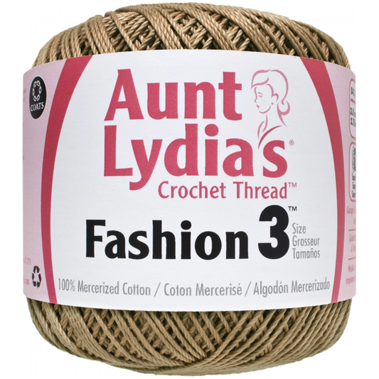 Aunt Lydia Fashion Crochet Thread Size 3 | Copper Mist