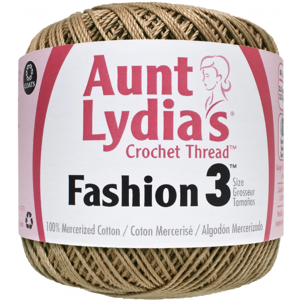 Aunt Lydia Fashion Crochet Thread Size 3 | Copper Mist – Hobby