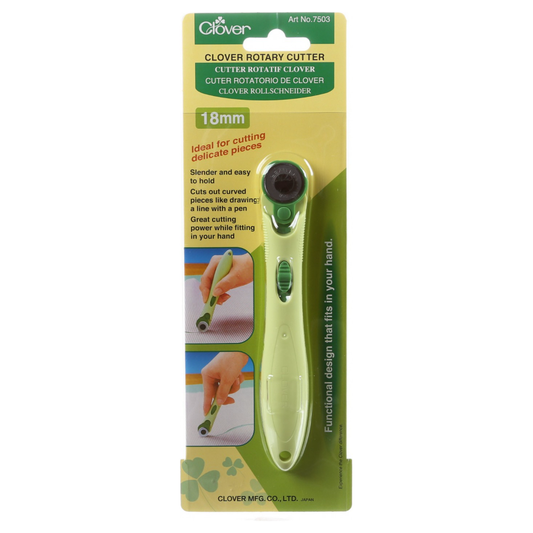 Clover ~ 18mm Soft Grip Rotary Cutter