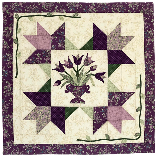 Tulip Cottage Quilts | Posy of Tulips Quilt Pattern