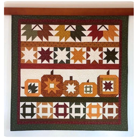 Tulip Cottage Quilts | Pumpkins on Parade Quilt Pattern