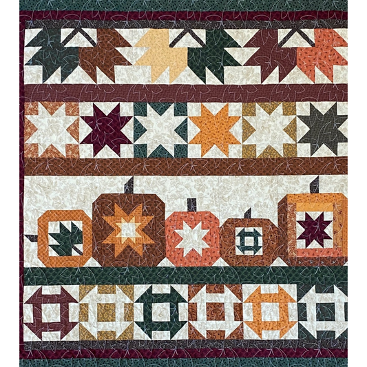 Tulip Cottage Quilts | Pumpkins on Parade Quilt Pattern