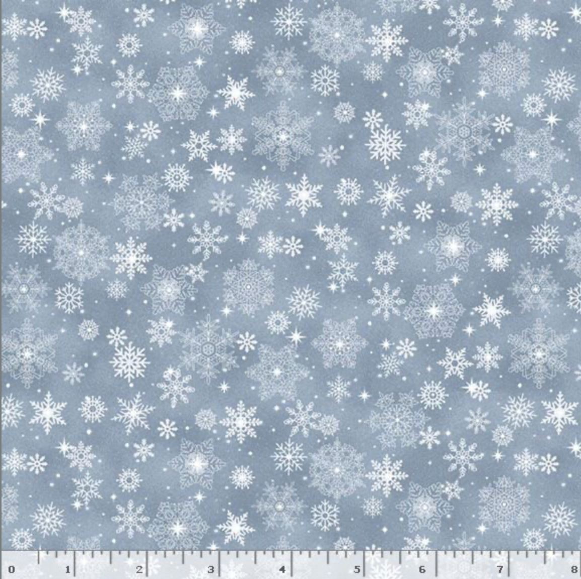 Bentley's Snowflakes ~ Small Snowflake ~ R650949D Blue