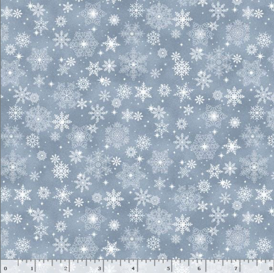 Bentley's Snowflakes ~ Small Snowflake ~ R650949D Blue