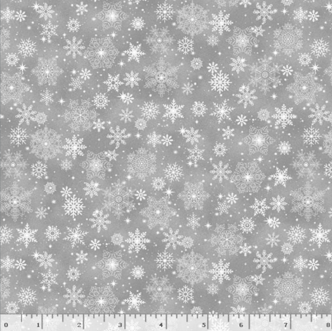 Bentley's Snowflakes ~ Small Snowflake ~ R650949D Grey