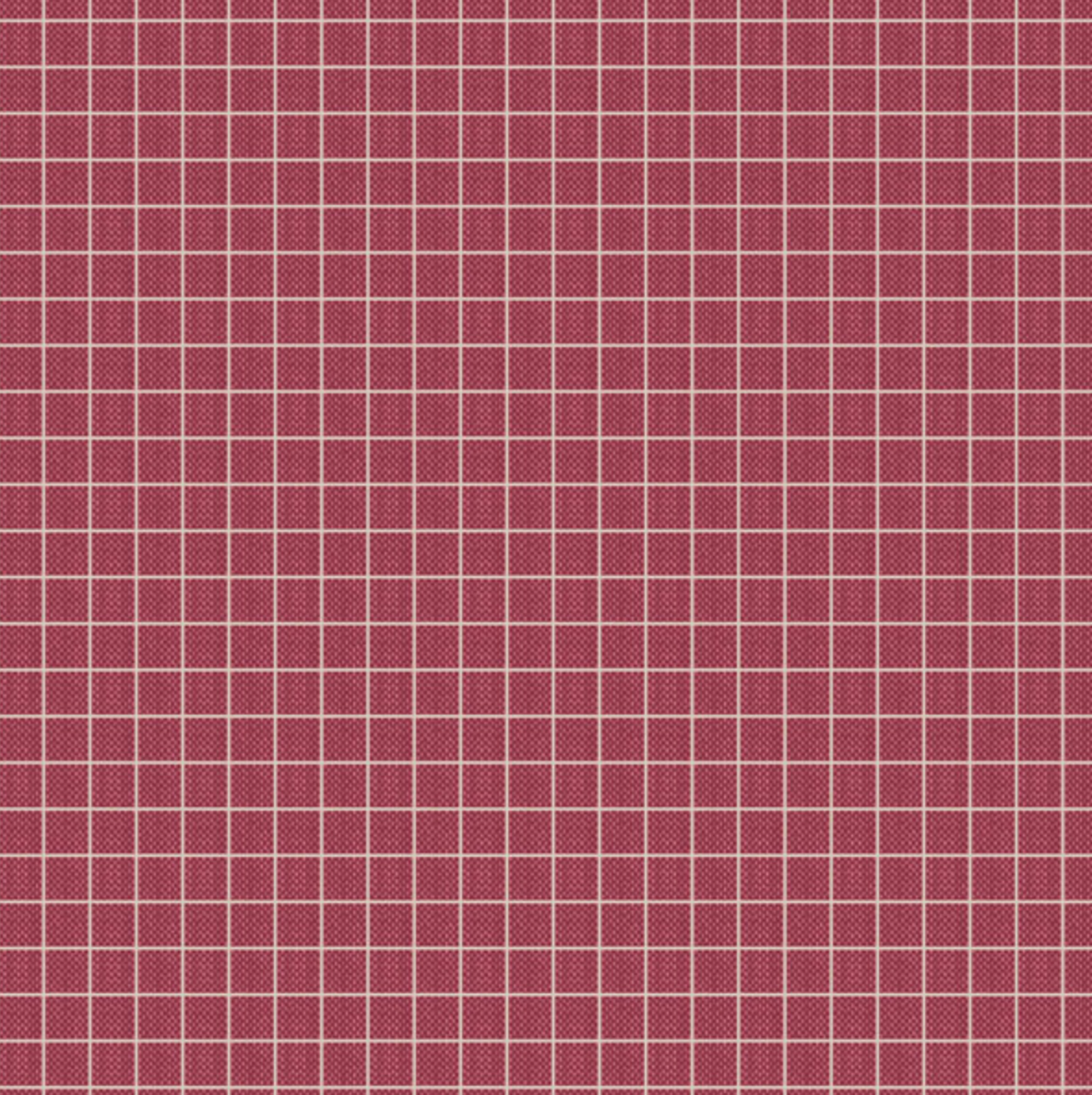 Tilda Creating Memories ~ TIL160086 ~ Plaid ~ Burgundy