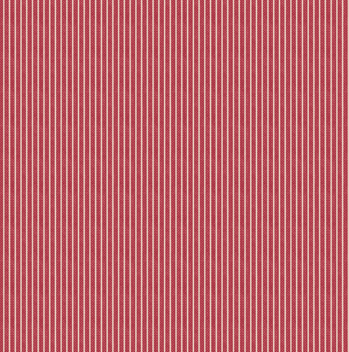 Tilda Creating Memories ~ TIL160084 ~ Tinystripe ~ Red