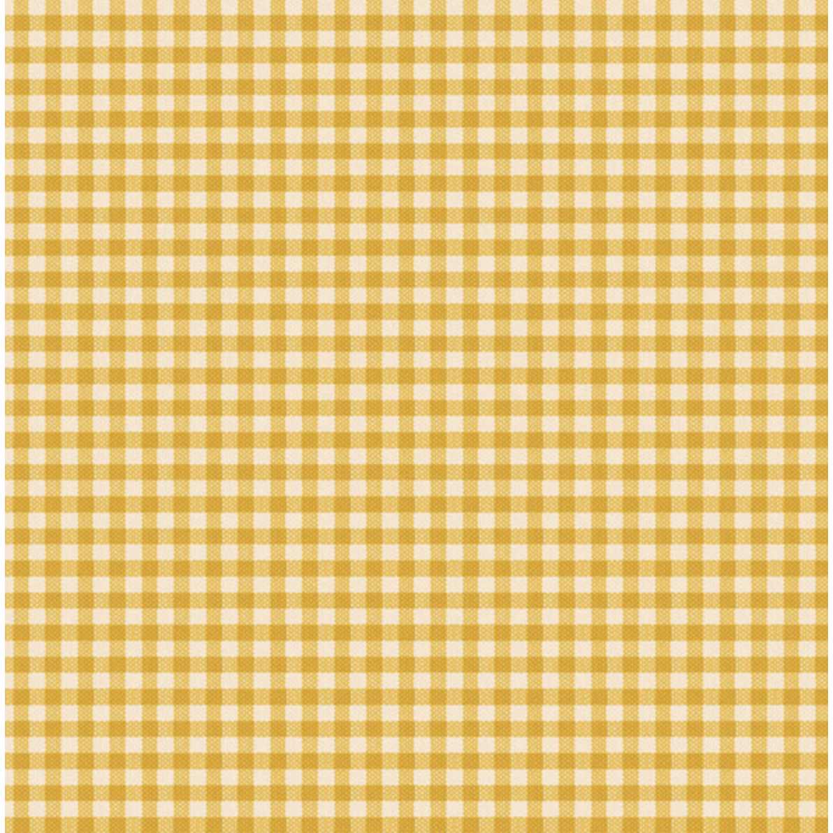 Tilda Creating Memories ~ TIL160065 ~ Gingham ~ Yellow