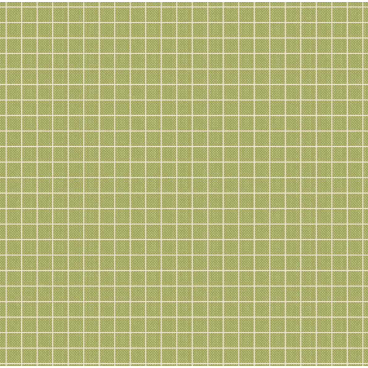 Tilda Creating Memories ~ TIL160066 ~ Plaid ~ Pea Green