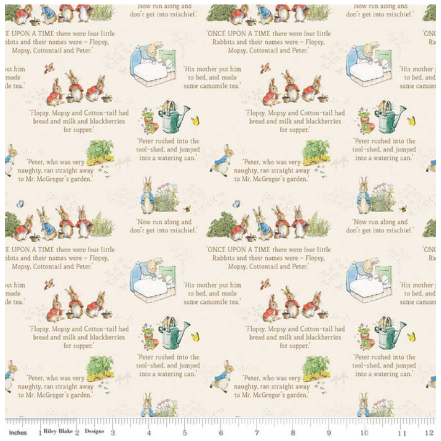 The Tale of Peter Rabbit ~ Text C14701-CREAM