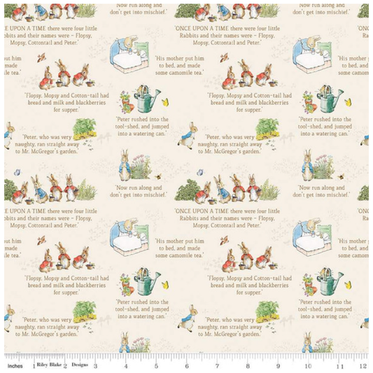 The Tale of Peter Rabbit ~ Text C14701-CREAM