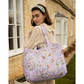 Fable England | Fable Meadow Creatures Quilted Tote - Lilac