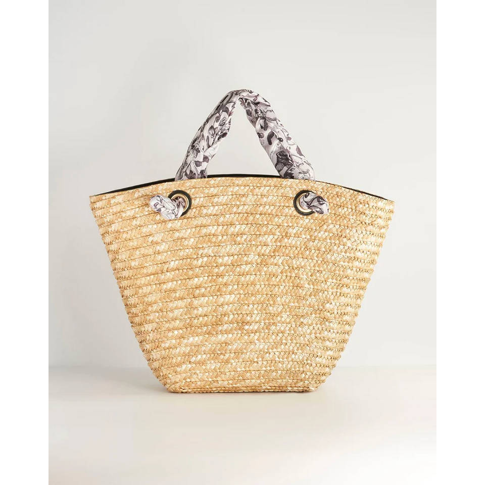 Fable England | Tree Of Life Basket Bag - Raffia