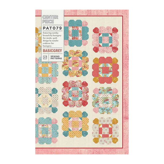 Sunday Brunch | Center Piece Quilt Pattern G BG PAT079