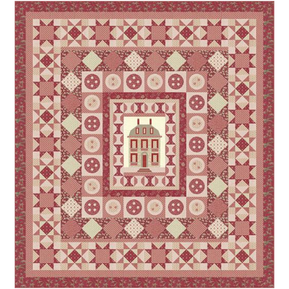 Maison Rouenneries Quilt Pattern FG R001