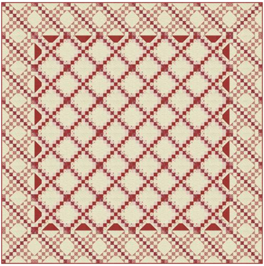 Caree Rouge Quilt Pattern FG R004