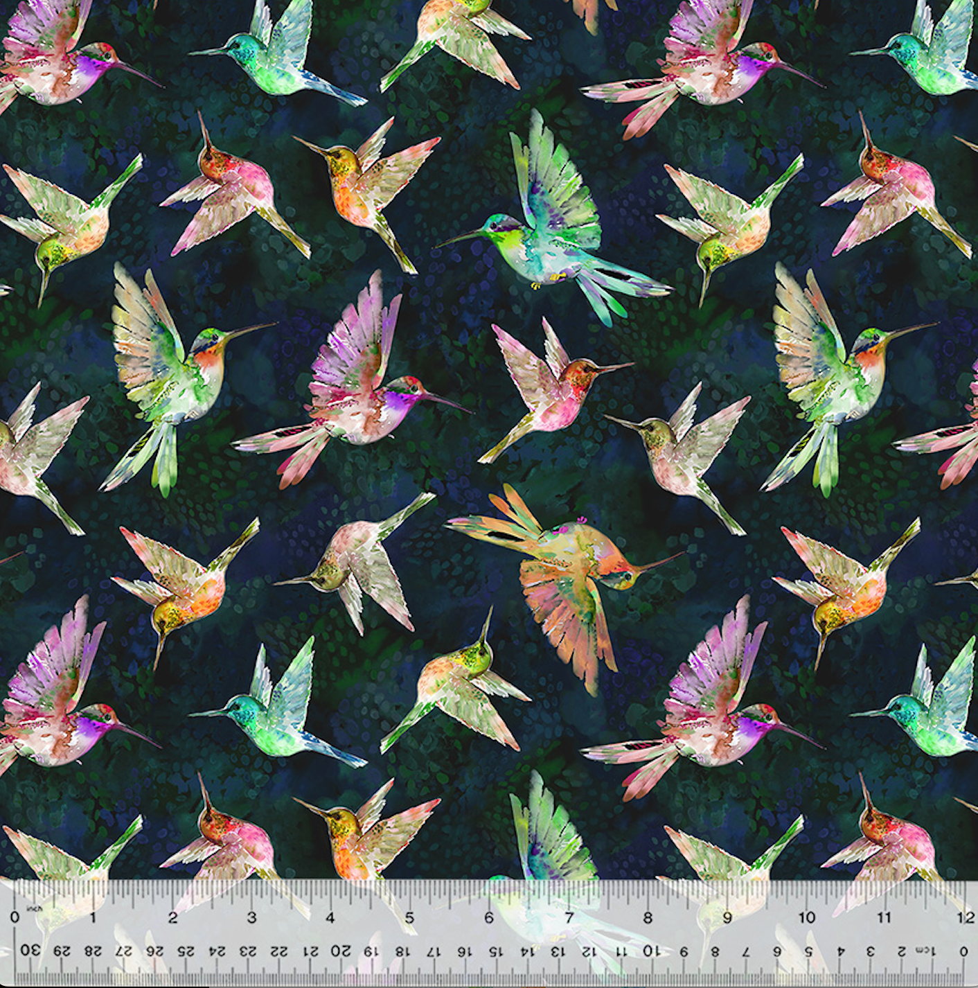 A Hummingbird's Charm ~ Birds in Flight ~ 54184-9 Nightfall