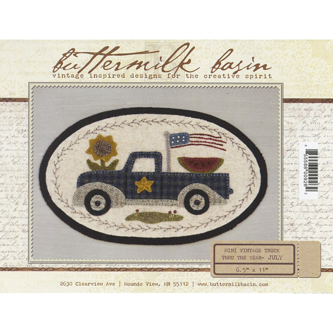 Buttermilk Basin ~ Mini Vintage Trucks Thru the Year - July