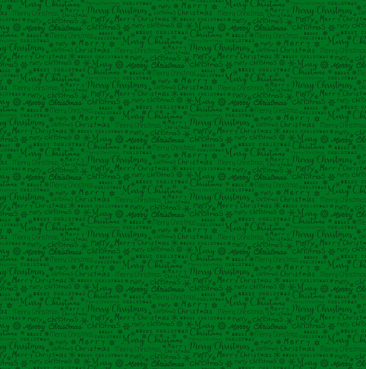 Letter's to Santa ~ Words ~ 27133-74 Green