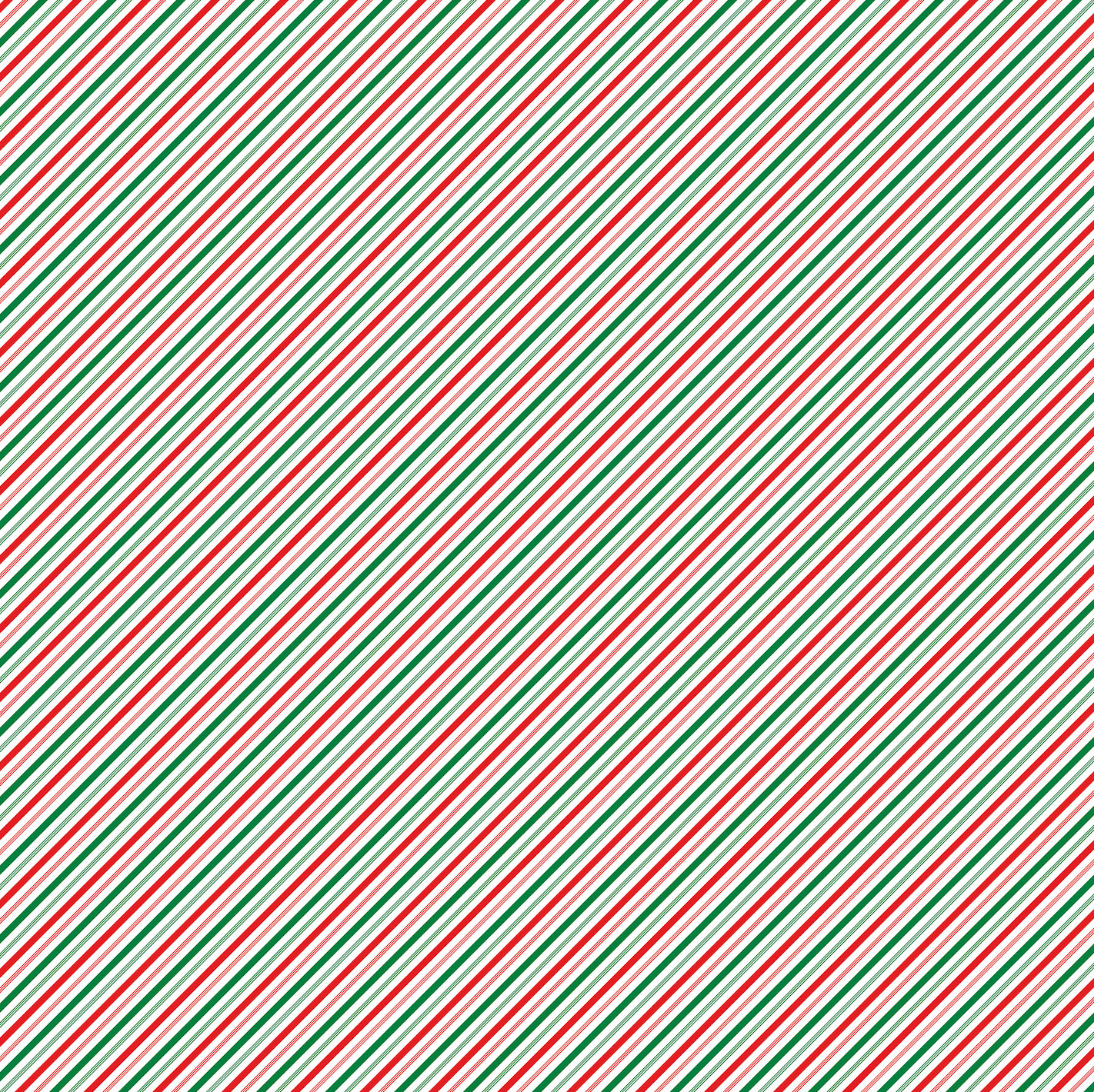 Letter's to Santa ~ Diagonal Stripe ~ 27134-10 White Multi