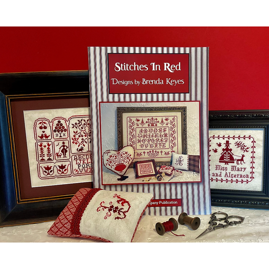 The Sampler Company | Stitches In Red Booklet