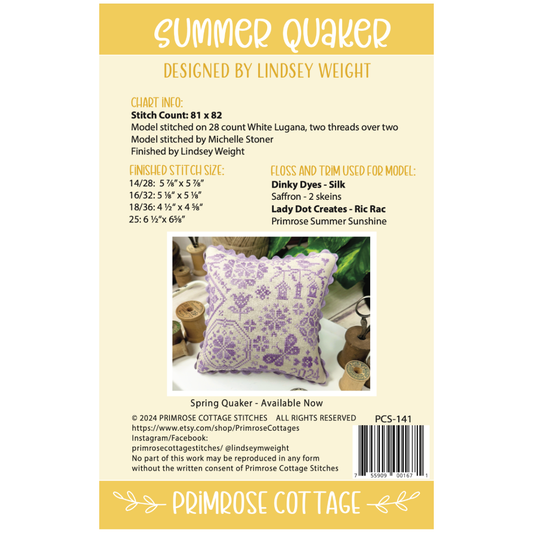 Primrose Cottage  | Summer Quaker