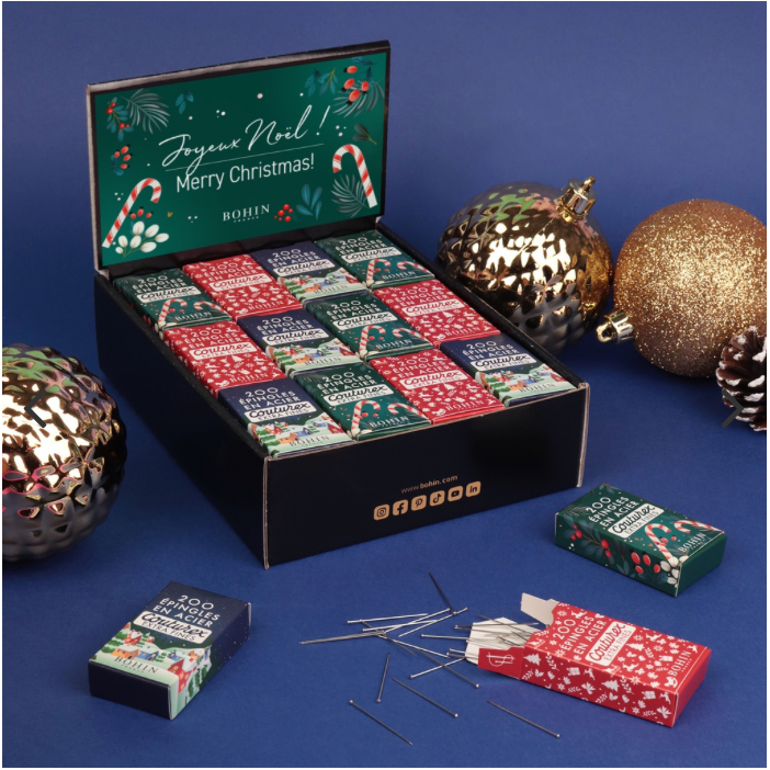 Bohin Extra Fin Pins - Christmas – Hobby House Needleworks