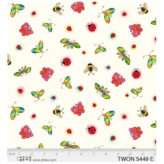 Tiny Wonders ~ Painted Flowers ~ TWON 5448 EP