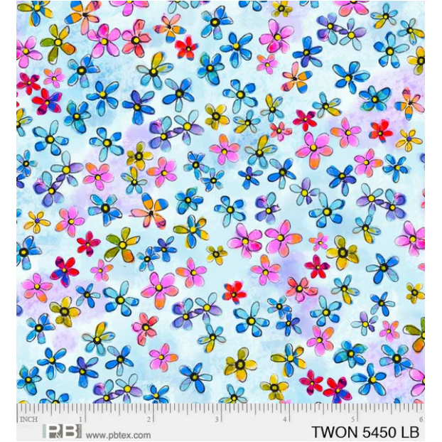 Tiny Wonders ~ Ditsy Floral ~ TWON 5450 LB