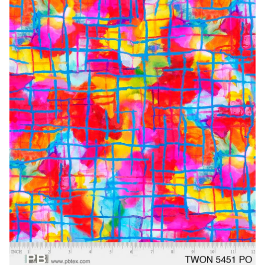 Tiny Wonders ~ Painted Crosshatch ~ TWON 5451 PO