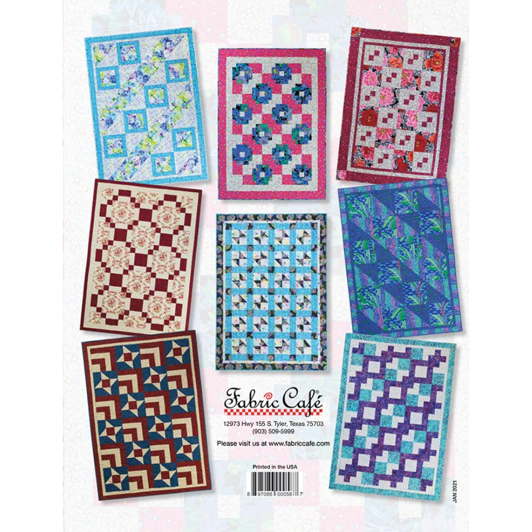 Fabric Cafe ~ Quilts in a Jiffy 3-Yard Quilts