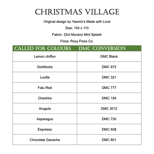 Yasmin's Made With Love | Christmas Village