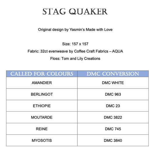 Yasmin's Made With Love | Stag Quaker