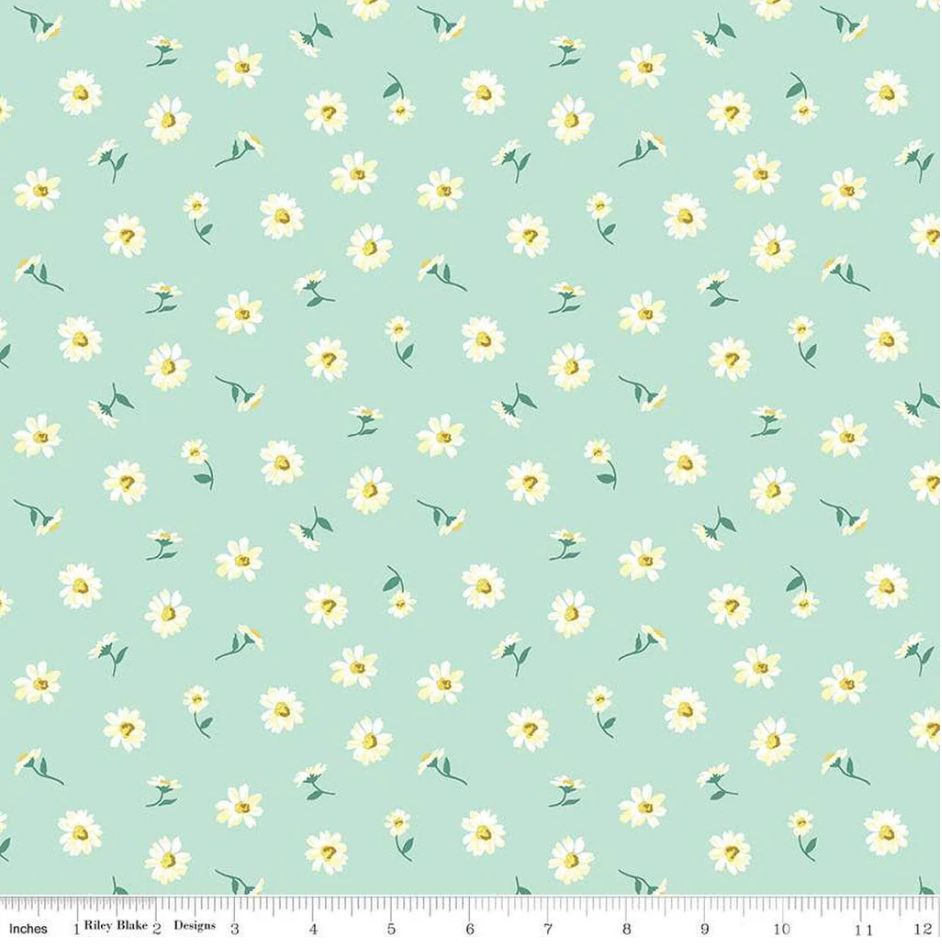 Liberty Fabric ~ London Parks Collection Dulwich Daisy B 01666856B