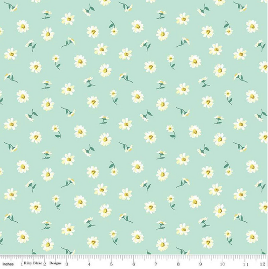 Liberty Fabric ~ London Parks Collection Dulwich Daisy B 01666856B