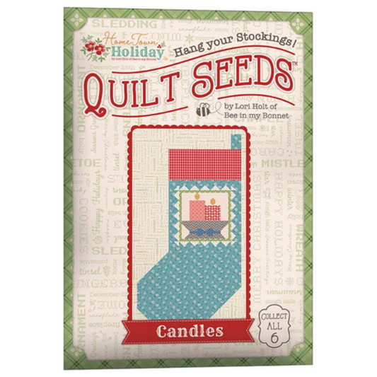 Lori Holt  ~ Home Town Holiday Quilt Seeds No. 6 ~ Candles