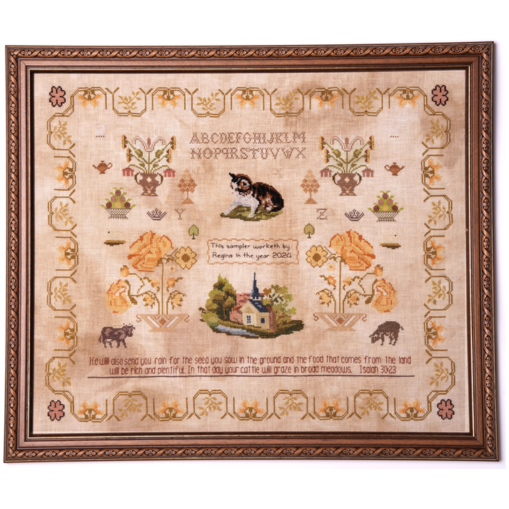 Samplers and Primitives | The Blessing Sampler – Hobby House Needleworks