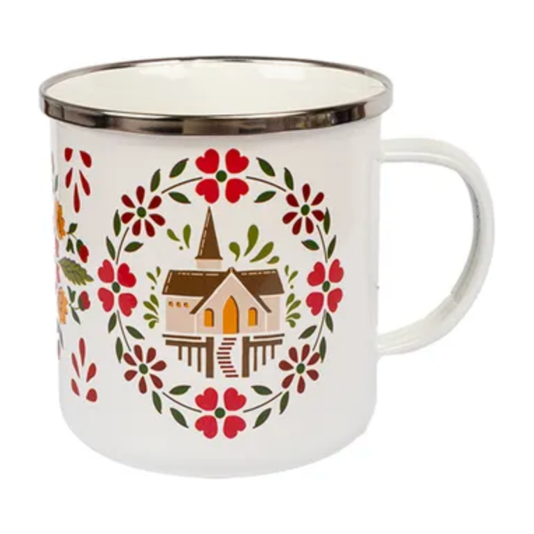 Lori Holt ~ Home Town Holiday Enamle Tin Mug