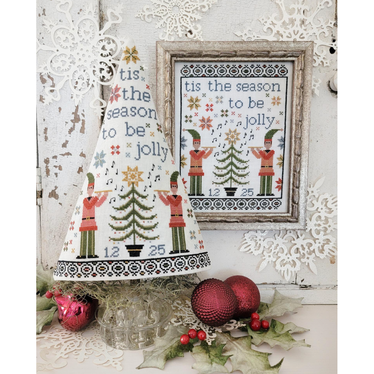 Hello from Liz Mathews | Eleventh Day of Christmas Sampler and Tree