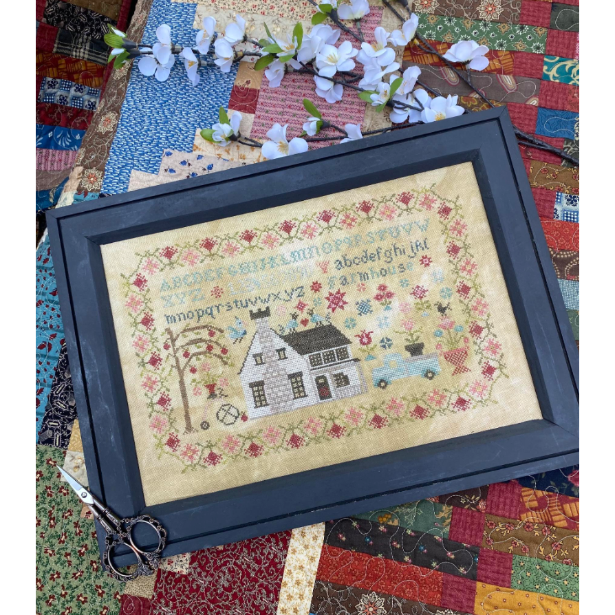 Pansy Patch Quilts & Stitchery | Vintage Farmhouse Sampler