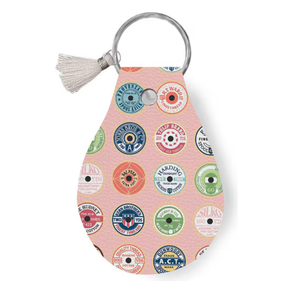 Hometown Leatherworks ~ Circle Keychain ~ Sew Much Fun