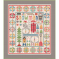 Let's Make a Snowman Sew Along Quilt Kit Featuring Home Town Holiday by Lori Holt