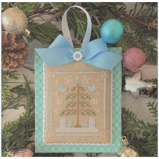 Country Cottage Needleworks | Pastel Collection 8 - Frosty Christmas