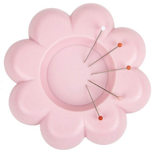 Lori Holt ~ Flower Power Magnetic Pin Holder ~ Riley Red